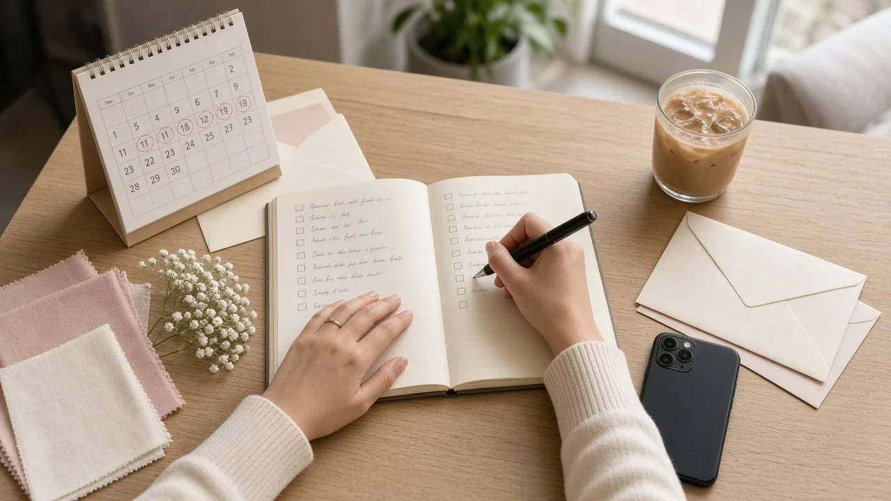 Checklist chuẩn bị đám cưới theo từng mốc thời gian