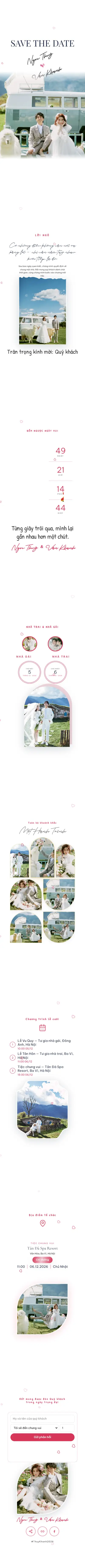 Mẫu thiệp online của Luvi