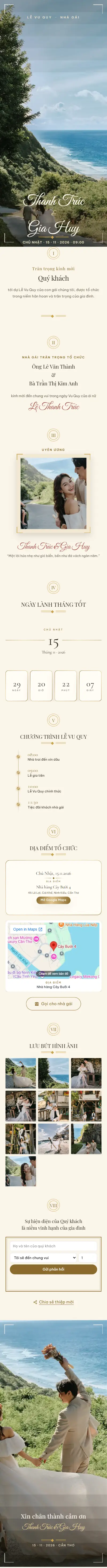Mẫu thiệp online của Luvi
